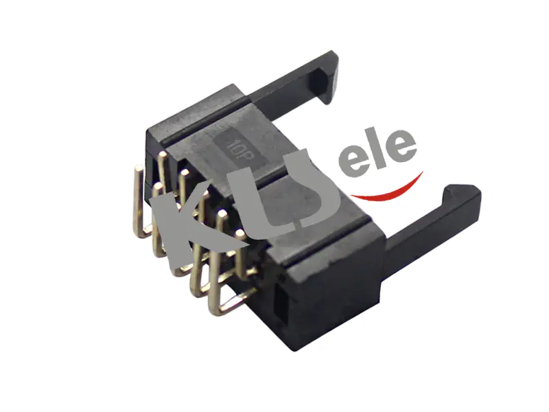 KLS1-202E 2.54mm Pitch Box Header Connector With Latch