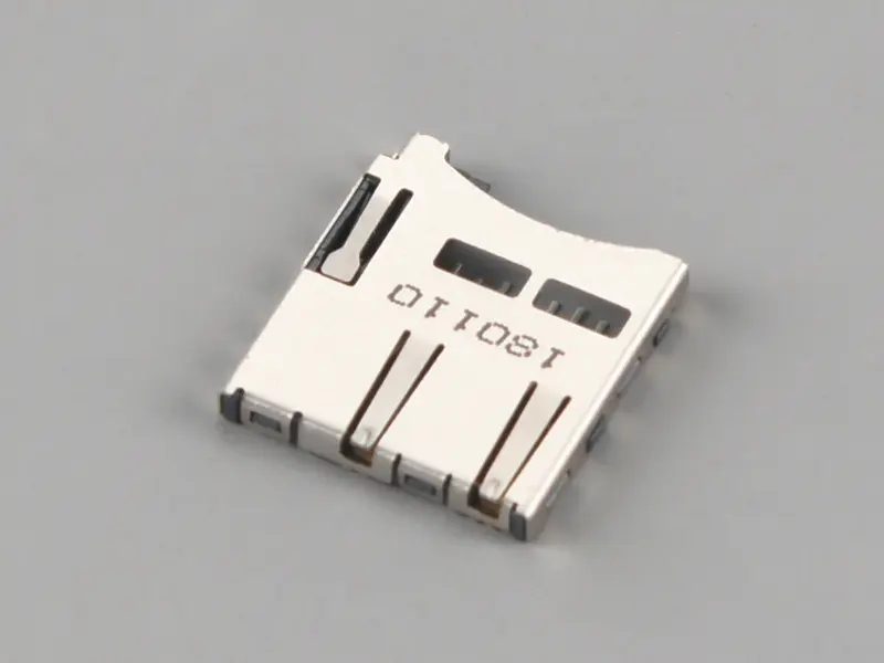 KLS1-TF-001 PUSH-PULL H1.85mm Normally Closed Micro SD Card Connector