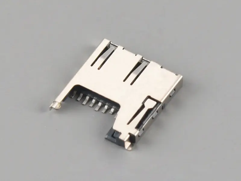 KLS1-TF-001B PUSH-PULL H1.85mm Normally Closed Micro SD Card Connector