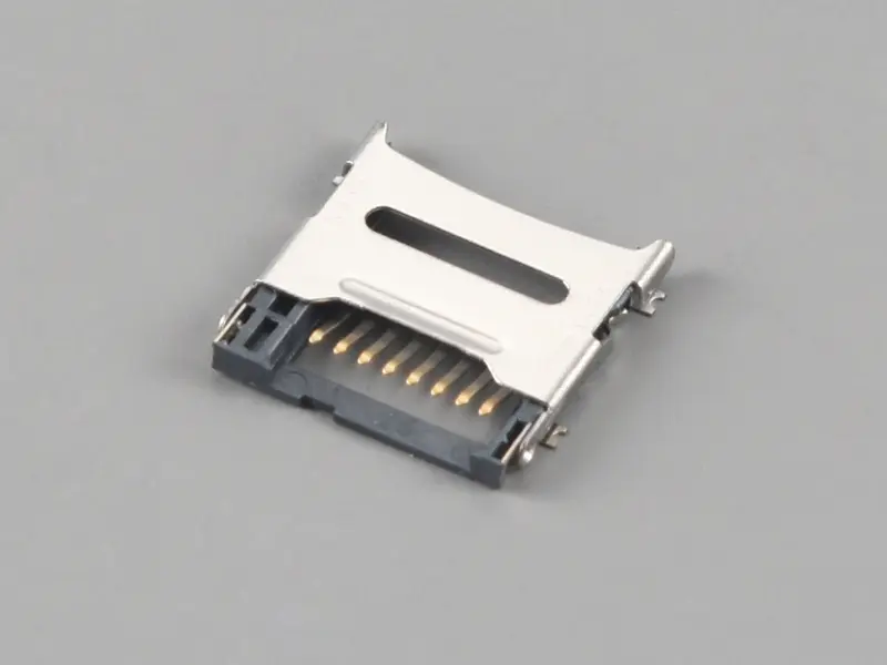 KLS1-TF-007 H1.5mm Hinged Type Micro SD Card Connector