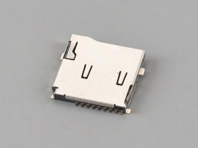 KLS1-TF-003C Push-Push H1.85mm With CD Pin Micro SD Card Connector