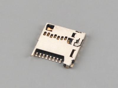 KLS1-SD113 Push-Push H1.28mm With CD Pin Micro SD Card Connector