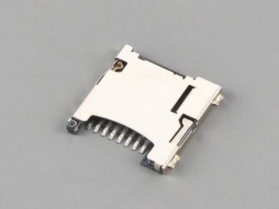 KLS1-TF-016 Push-Push H1.4mm With CD Pin Micro SD Card Connector