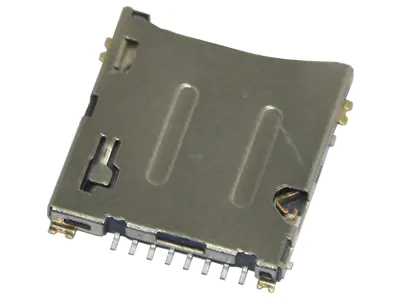 KLS1-SD111-R Push H1.5mm 8P Micro SD Card Connector