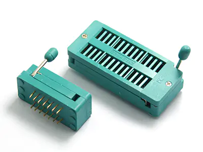 KLS1-108 2.54mm Pitch ZIF Socket Connector