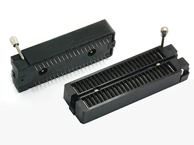 KLS1-108M 2.54mm Pitch ZIF Strip Socket Connector