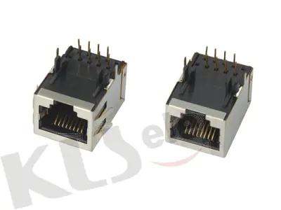 KLS12-117-10P PCB Modular Jack Shield RJ50 (56SERIES)