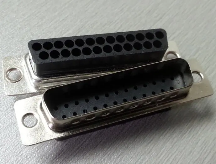 KLS1-176A 2 Row Crimp Type D-Sub Connector 9 15 25 37 pin male female