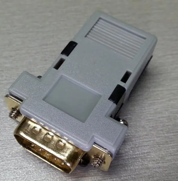KLS1-DBW Plastic D-SUB Cover With Lock Type  9 15 25 pin