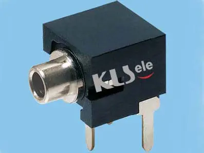 KLS1-TG2.5-002B  2.5mm Mono Audio Jack For Panel Mount