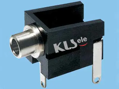 KLS1-TG2.5-004B  2.5mm Mono Audio Jack For Panel Mount