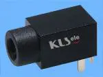 KLS1-TG2.5-005    2.5mm Mono Audio Jack For Panel Mount