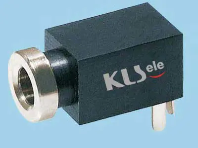 KLS1-TG2.5-006B   2.5mm Mono Audio Jack For PCB Mount