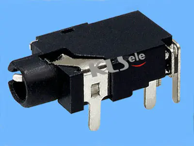 KLS1-SSJ2.5-002  2.5mm Stereo Audio Jack For PCB Mount