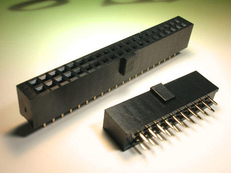 KLS1-219X 2.54mm Pitch High 8.4mm key dip 180 Female Header Connector