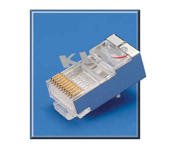 KLS12-RJ46B-10P Modular Plug Shield RJ50