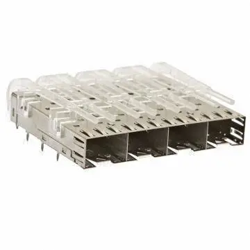 KLS12-SFP-016A SFP Cage 1x4 Press-fit with light pipe