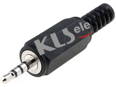 KLS1-PLG-003   2.5mm Stereo Audio Plug & 3.5mm Stereo Audio Plug & 6.3mm Stereo Audio Plug