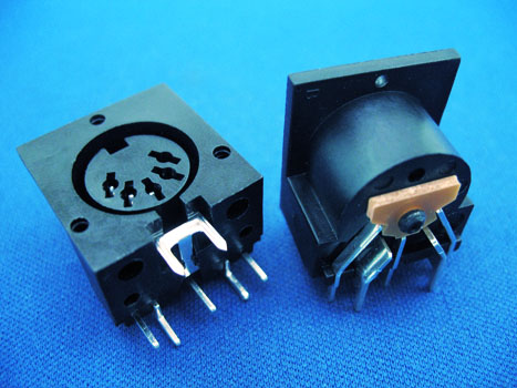 KLS1-292A-5.0 & KLS1-292L-5.0   Din Audio Socket