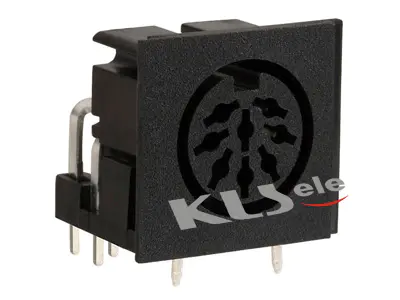 KLS1-293A-10.0 &  KLS1-293L-10.0   Din  Audio Socket