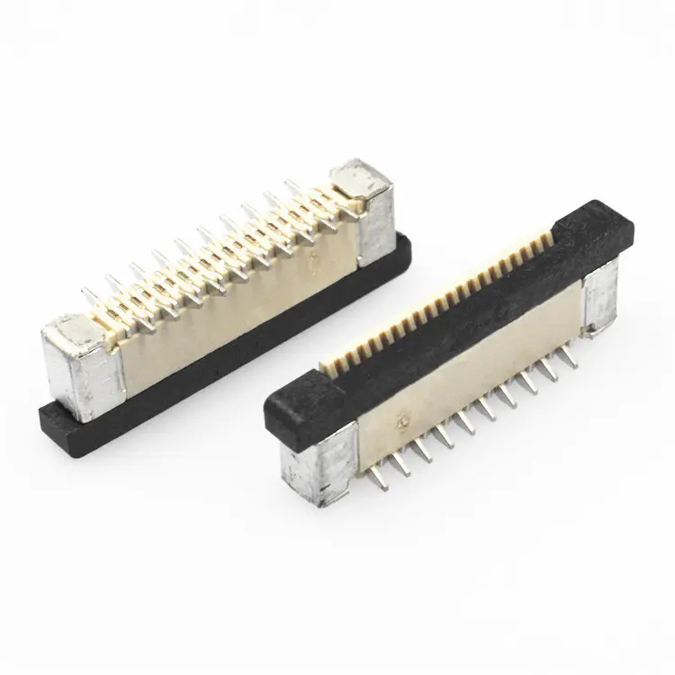 KLS1-1242E-4.8 0.50mm fpc socket pcb smt 180 zif-lock H4.8mm FPC/FFC connectors