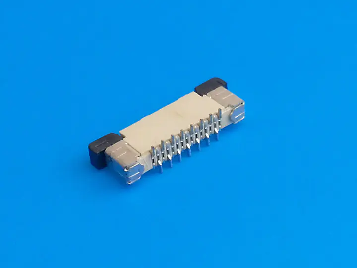 KLS1-242E 1.0mm fpc socket pcb smt 180 zif-lock H4.8mm FPC/FFC connectors