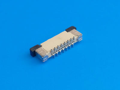 KLS1-242E 1.0mm fpc socket pcb smt 180 zif-lock H4.8mm FPC/FFC connectors