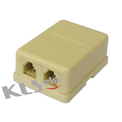 KLS12-186-6P4C KLS12-186-6P6C Telephone Surface Jack RJ11 RJ12