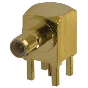 KLS1-SMB001B PCB Mount SMB Connector (Jack, Male,75Ω)