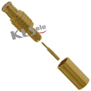 KLS1-MCX005 / KLS1-MCX005B MCX Cable Connector (Plug,Male,50Ω And 75Ω)