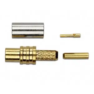 KLS1-MMCX010 MMCX Cable Connector (Jack,Female,50Ω)