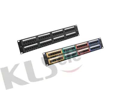 KLS12-CM-1302 Patch Panel Cat6 UTP 24&48 Ports