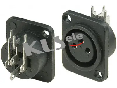 KLS1-XLR-S03    XLR  Audio Socket Connector