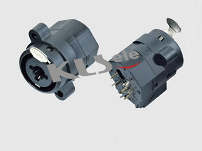 KLS1-XLR-S16     XLR Audio Panel Socket