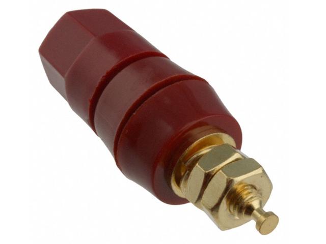 KLS1-BIP-015  M4x42mm,Binding Post Connector,Nickel OR Gold Plated