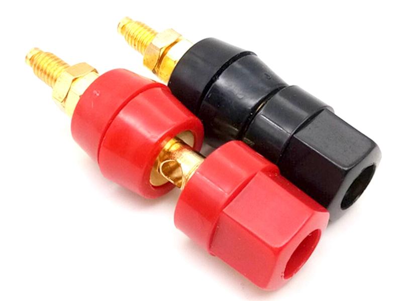 KLS1-BIP-041  M5x50mm,Binding Post Connector,Gold Plated