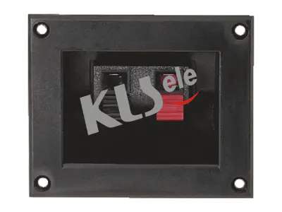 KLS1-WP-2P-06A     Spring Terminals Speaker Video Connectors