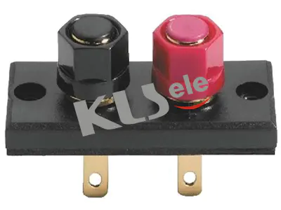KLS1-WP-2P-07A  Loudspeaker Lever Terminal  Video Connectors