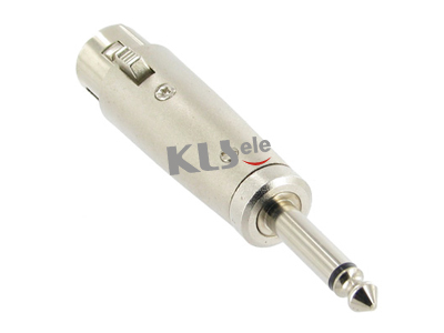 KLS1-PTA-01    XLR to 1/4" Mono Plug  Video adaptor connectors