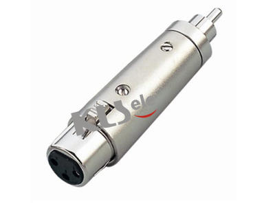 KLS1-PTA-05   XLR Adaptor To Cinch  Video adaptor connectors