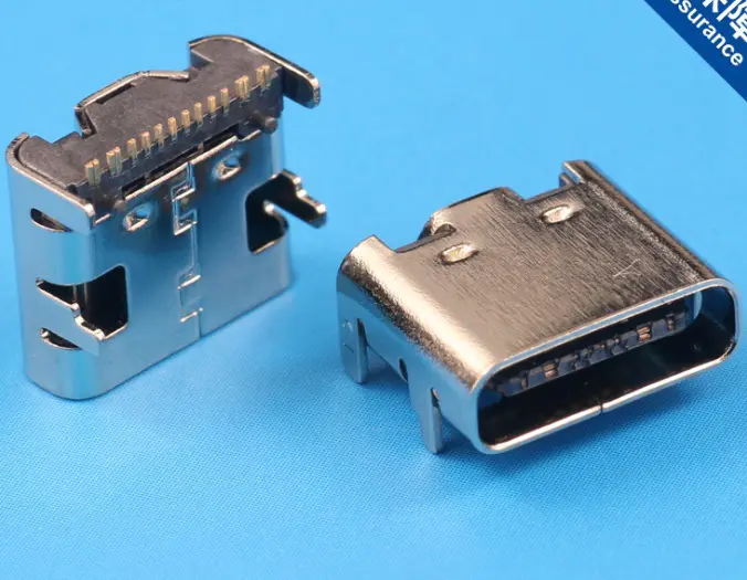 KLS1-5409 16P SMD L=6.5mm USB 3.1 type C connector female socket