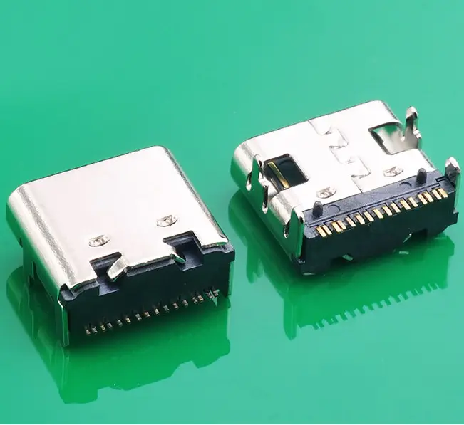 KLS1-5416 16P SMD L=7.35mm USB 3.1 type C connector female socket