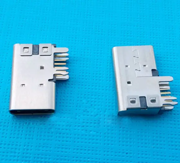 KLS1-5417 14P DIP side USB 3.1 type C connector female socket