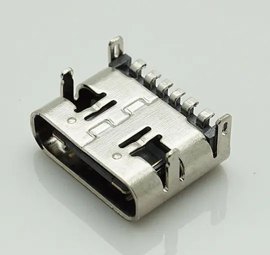 KLS1-5426 6P SMD USB 3.1 type C connector female socket