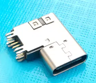 KLS1-5461 14P DIP side USB 3.1 type C connector female socket