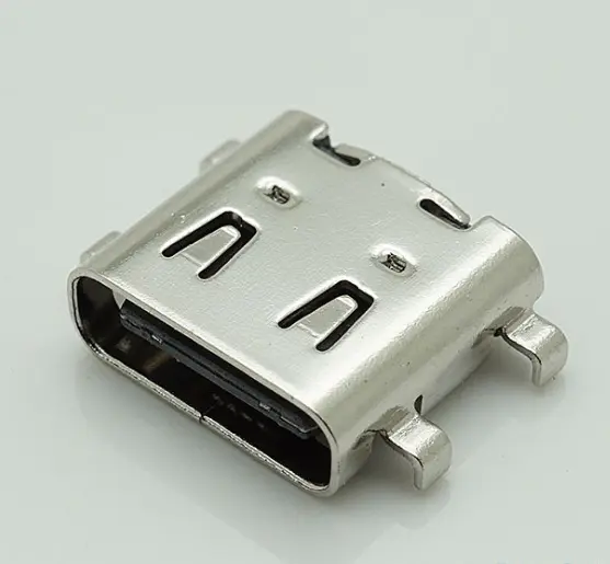 KLS1-5462 16P SMD L=7.96mm mid-mount USB 3.1 type C connector female socket