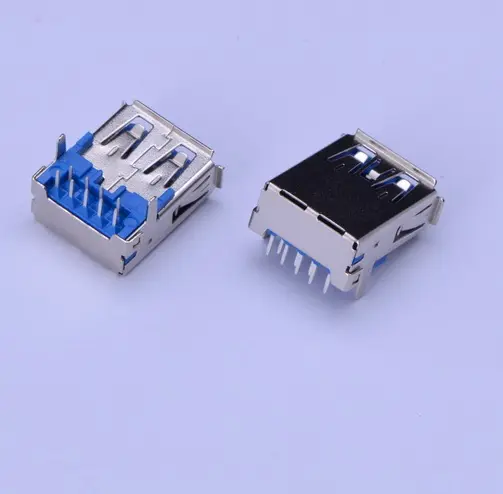 KLS1-3020 dip 90 A Female 9P USB 3.0 Connectors