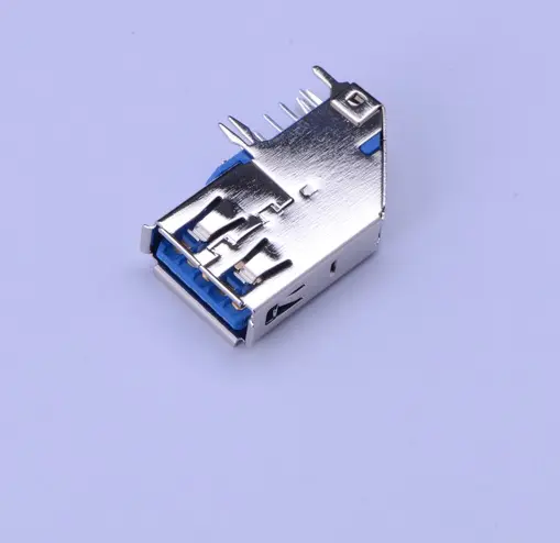 KLS1-317 upright dip 90 A Female 9P USB 3.0 Connectors