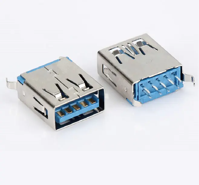 KLS1-3018 dip 180 A Female 9P USB 3.0 Connectors