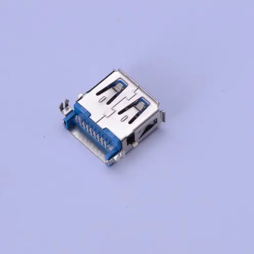 KLS1-3025 dip 90 MID mount H3.5mm A Female USB 3.0 connector